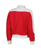 Women's Gameday Couture Red Georgia Bulldogs Make it a Mock Sporty Pullover Sweatshirt