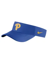 Men's Nike Pitt Panthers Royal Sideline Performance Visor