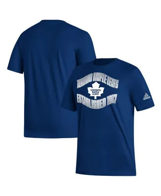 Men's adidas Blue Toronto Maple Leafs Fresh Team Classics T-shirt