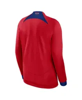 Men's Nike Red Atletico de Madrid Academy Pro Anthem Raglan Performance Full-Zip Jacket