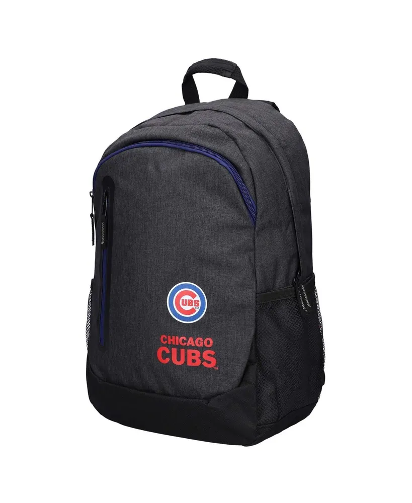 Youth Boys and Girls Foco Black Chicago Cubs Bold Color Backpack