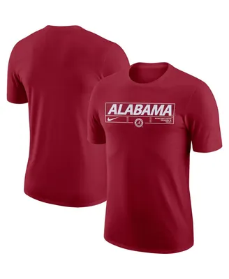 Men's Nike Crimson Alabama Tide Wordmark Stadium T-shirt