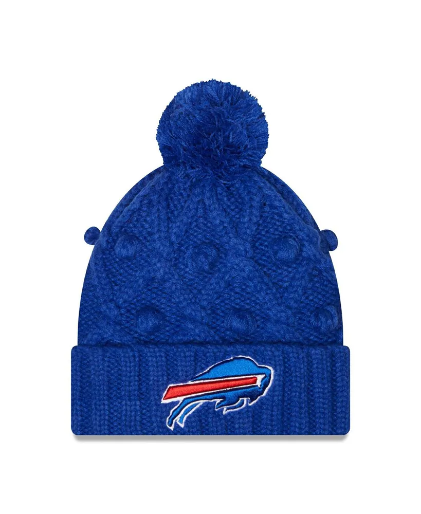 Women's Buffalo Bills Cuffed Knit Hat with Pom