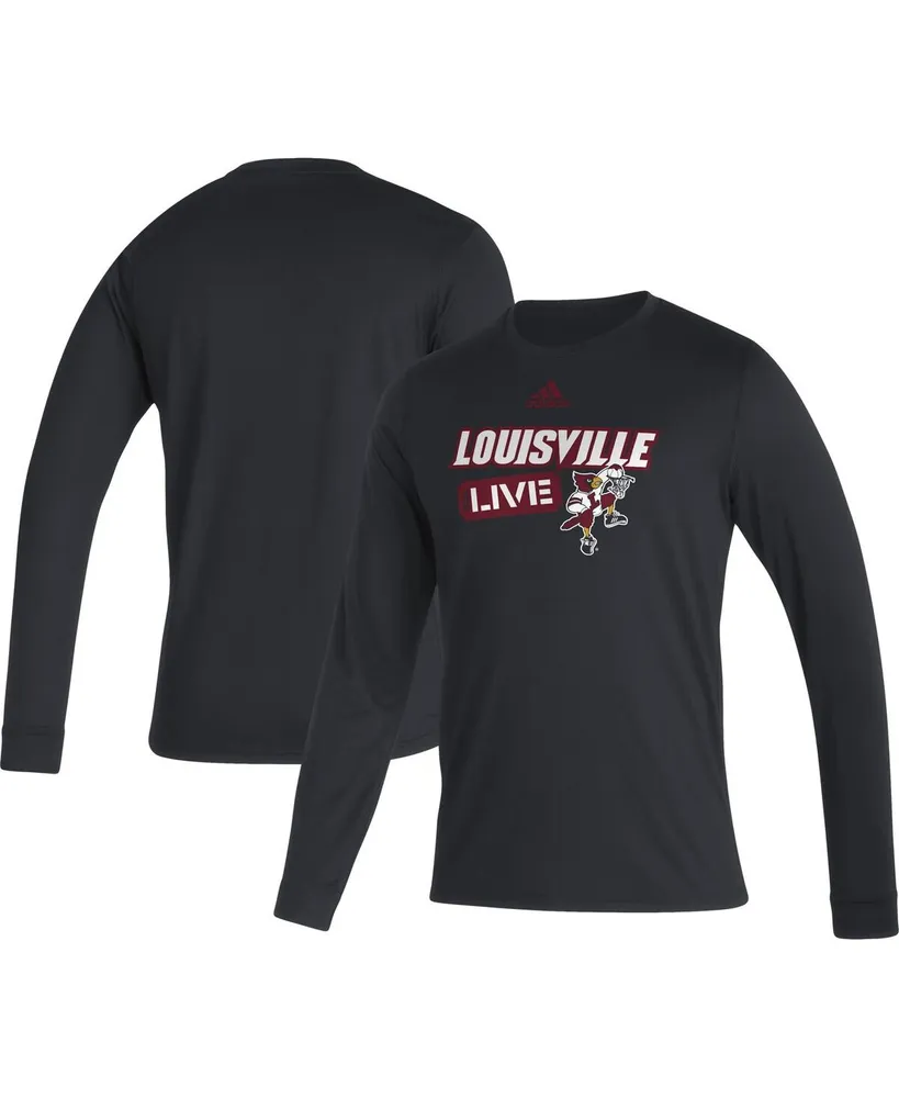 Lids Louisville Cardinals adidas Honoring Black Excellence Long Sleeve T- Shirt