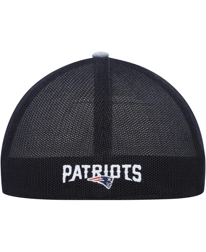Men's '47 Brand Heathered Gray, Navy New England Patriots Motivator Flex Hat