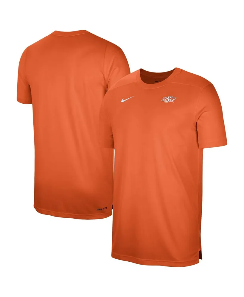 Men's Nike Black Oklahoma State Cowboys UV Performance Polo