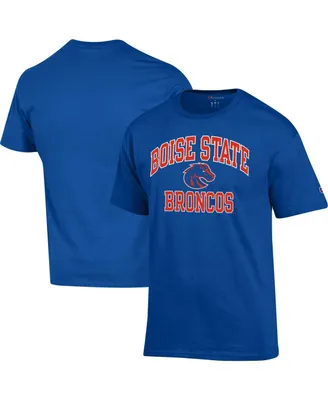 Men's Champion Royal Boise State Broncos High Motor T-shirt