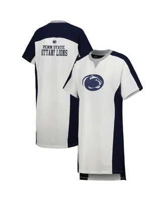 Women's G-iii 4Her by Carl Banks White Penn State Nittany Lions Home Run T-shirt Dress