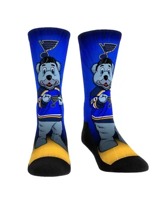 Men's and Women's Rock 'Em Socks St. Louis Blues Mascot Pump Up Crew