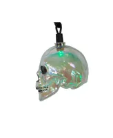 Kurt Adler Ul 10-Light Rgb Led Glitter Skull Light Set