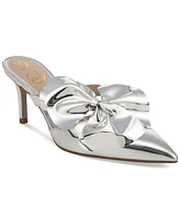 Sam Edelman Women's Veranda Bow Pointed-Toe Evening Mules