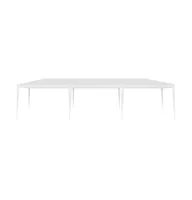 vidaXL Party Tent 9.8'x29.5' Pe White