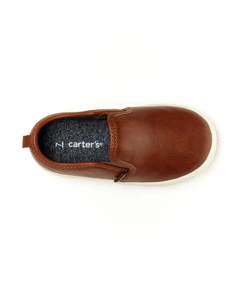 Carter's Toddler Boys Ricky Casual Slip On Leather Shoe