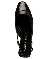 Anne Klein Women's Caigan Cap Toe Slingback Flats