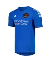 Men's adidas Blue Houston Dynamo Fc 2023 Replica Goalkeeper Jersey