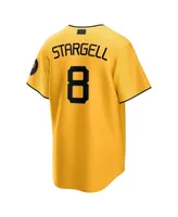 Men's Nike Willie Stargell Gold Pittsburgh Pirates 2023 City Connect Replica Player Jersey