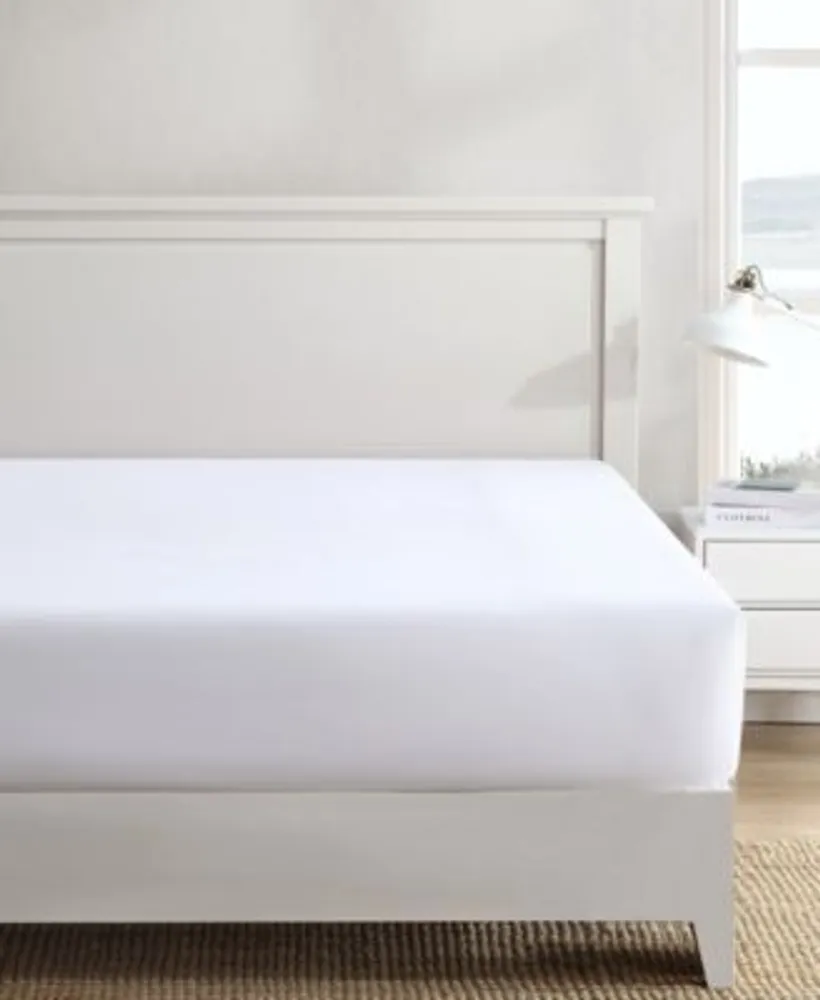 Nautica Solid T200 Cotton Percale Fitted Sheets