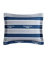 Closeout! Nautica Thorton Lake Reversible 6 Piece Comforter Set, Queen