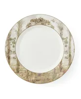 Kit Kemp for Spode Tall Trees 4 Piece Dinner Plates Set, Service for 4