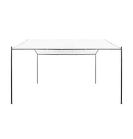 vidaXL Garden Gazebo 157.5"x157.5"x102.4" White 0.6 oz/ft²