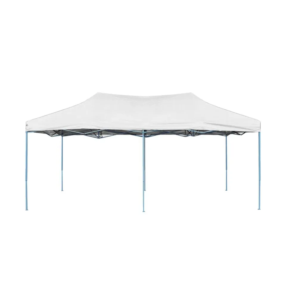 vidaXL Professional Folding Party Tent 9.8'x19.7' Steel White