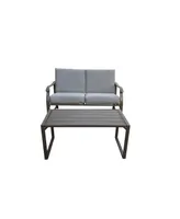Loveseat And Teapoy Mushroom