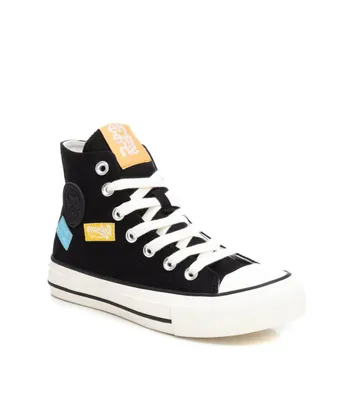 Women's Canvas High-Top Sneakers By Xti