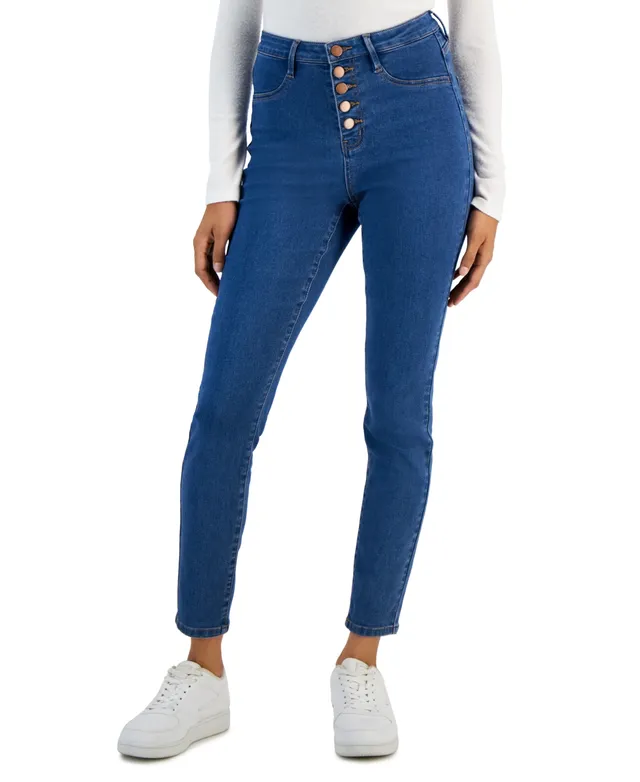 Dollhouse Juniors' High Rise Curvy Skinny Jeans