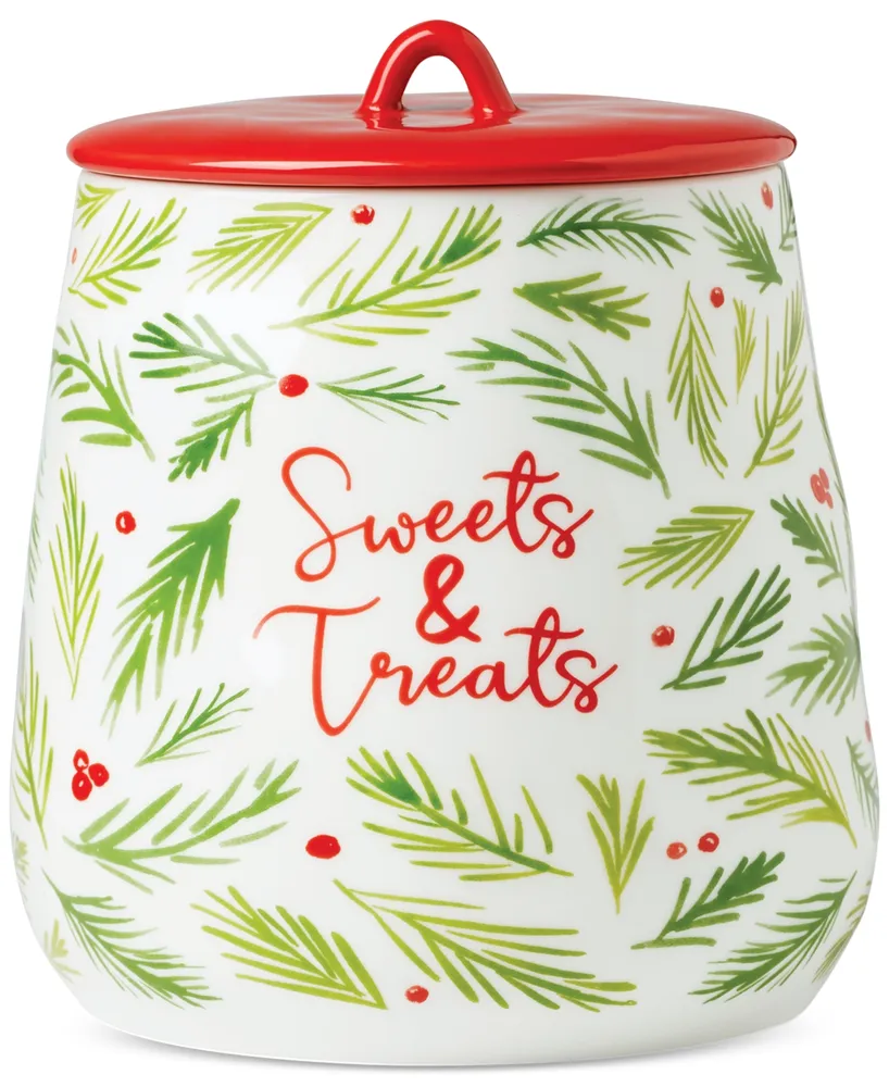 Lenox Bayberry Porcelain Sweets & Treats Cookie Jar