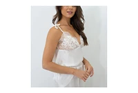 Women's Silk Camisole - Lace V Neck - Silk Collection