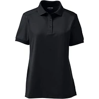 Lands' End School Uniform Women's Short Sleeve Rapid Dry Polo Shirt