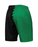 Men's Mitchell & Ness Green, Black La Galaxy Swingman Shorts