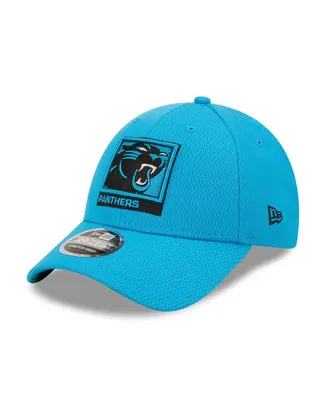 Men's New Era Blue Carolina Panthers Framed Af 9FORTY Snapback Hat