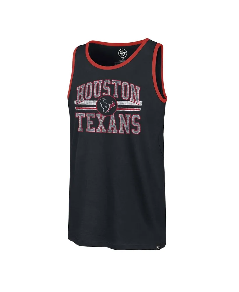 Men's '47 Brand Navy Houston Texans Winger Franklin Tank Top