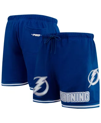 Men's Pro Standard Blue Tampa Bay Lightning Classic Mesh Shorts