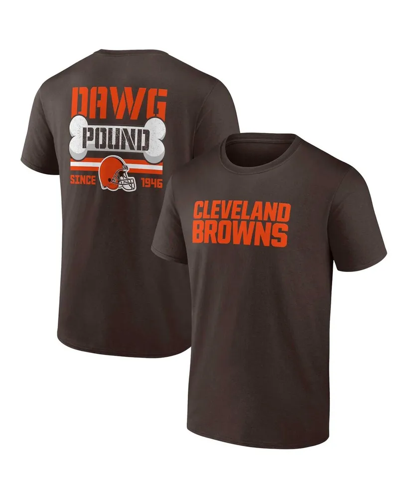 Men's Fanatics Branded Brown Cleveland Browns Big & Tall Front