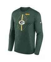 Men's Nike Green Green Bay Packers Legend Icon Long Sleeve T-shirt