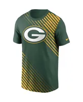 Men's Nike Green Bay Packers Yard Line Fashion Asbury T-shirt