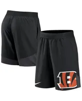 Men's Nike Black Cincinnati Bengals Stretch Performance Shorts