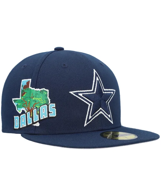 Men's New Era Black Dallas Cowboys Super Bowl XXX Summer Pop 59FIFTY Fitted Hat