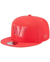 Men's New Era Red Washington Commanders Color Pack Brights 9FIFTY Snapback Hat