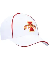 Men's Colosseum White Iowa State Cyclones Take Your Time Snapback Hat