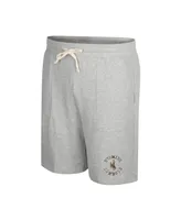 Men's Colosseum Heather Gray Wyoming Cowboys Love To Hear This Terry Shorts