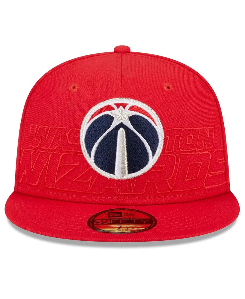 Men's New Era Red Washington Wizards 2023 Nba Draft 59FIFTY Fitted Hat