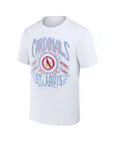 Men's Darius Rucker Collection by Fanatics White St. Louis Cardinals Distressed Rock T-shirt