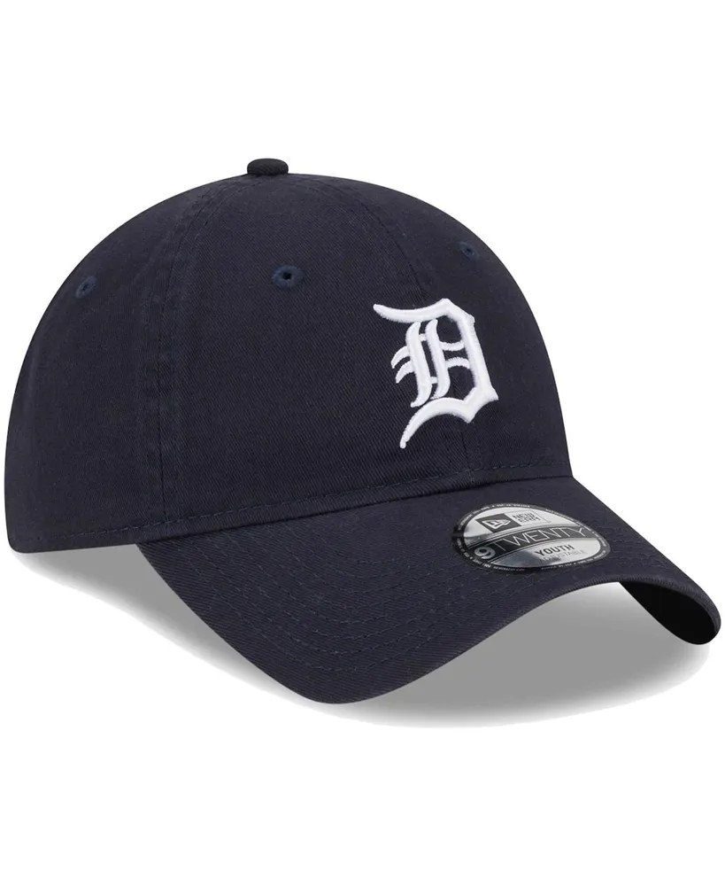 Little Boys and Girls New Era Navy Detroit Tigers Team 9TWENTY Adjustable Hat