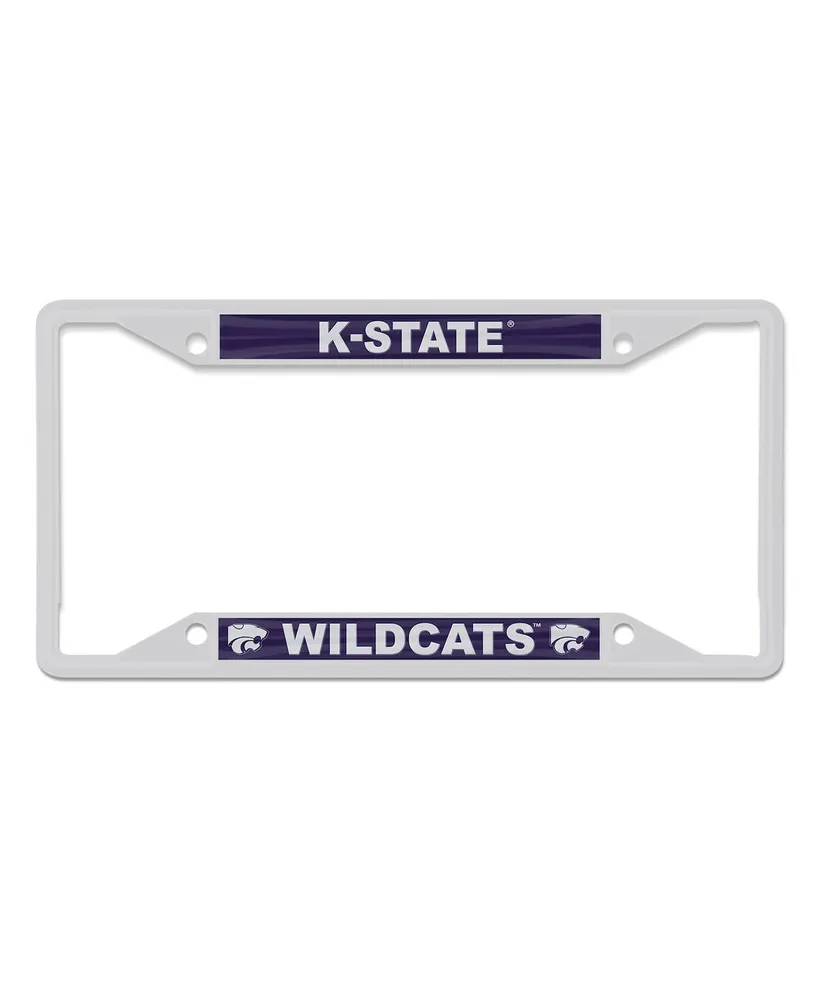 Wincraft Kansas State Wildcats Chrome Color License Plate Frame