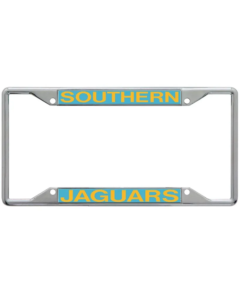 Wincraft Southern University Jaguars Printed Metal License Plate Frame