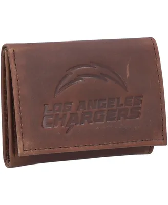 Men's Los Angeles Chargers Leather Team Tri-Fold Wallet