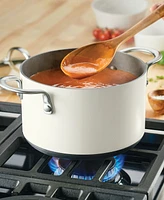 Anolon Achieve Hard Anodized Nonstick 4 Quart Saucepot with Lid